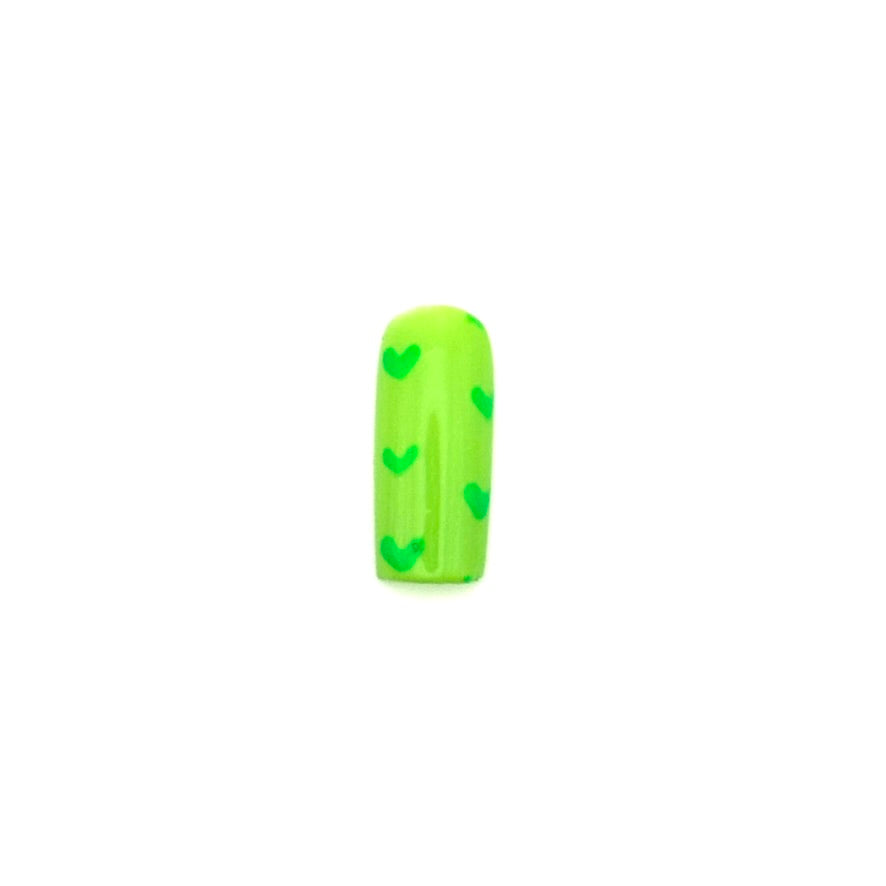 Green Mini Hearts