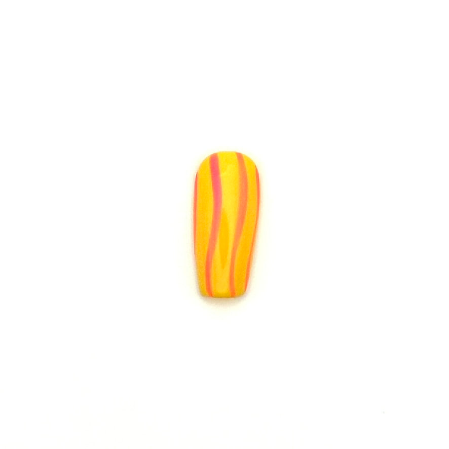 Yellow/Pink Squiggles