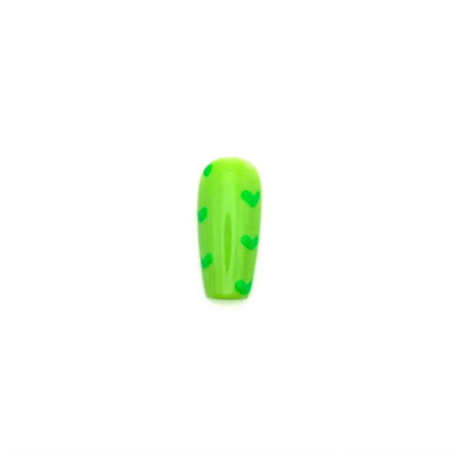 Green Mini Hearts