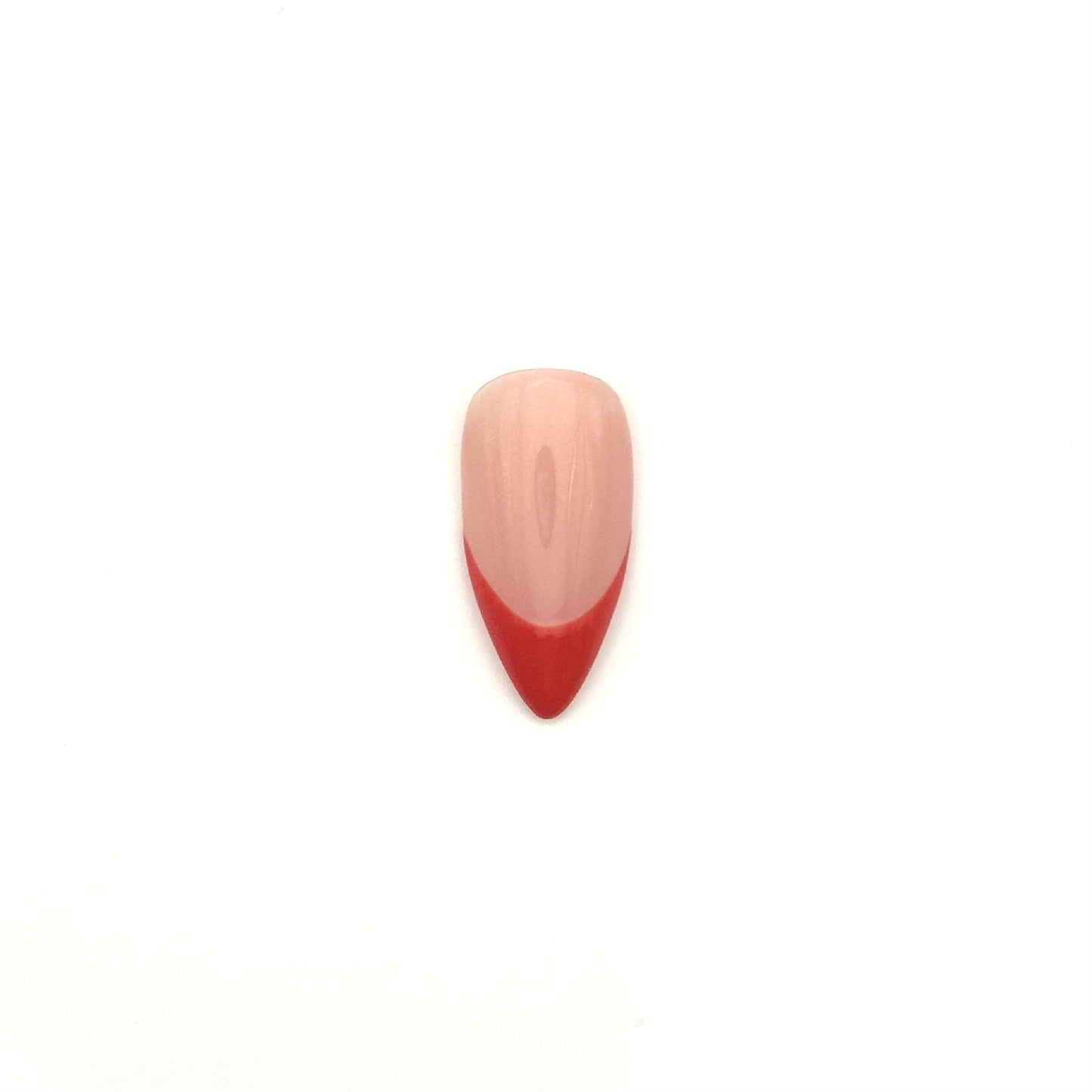 Red French Tip