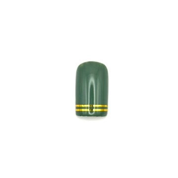 Emerald/Gold Stripes