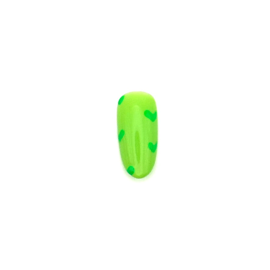 Green Mini Hearts