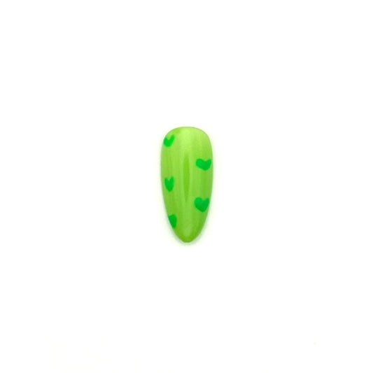 Green Mini Hearts