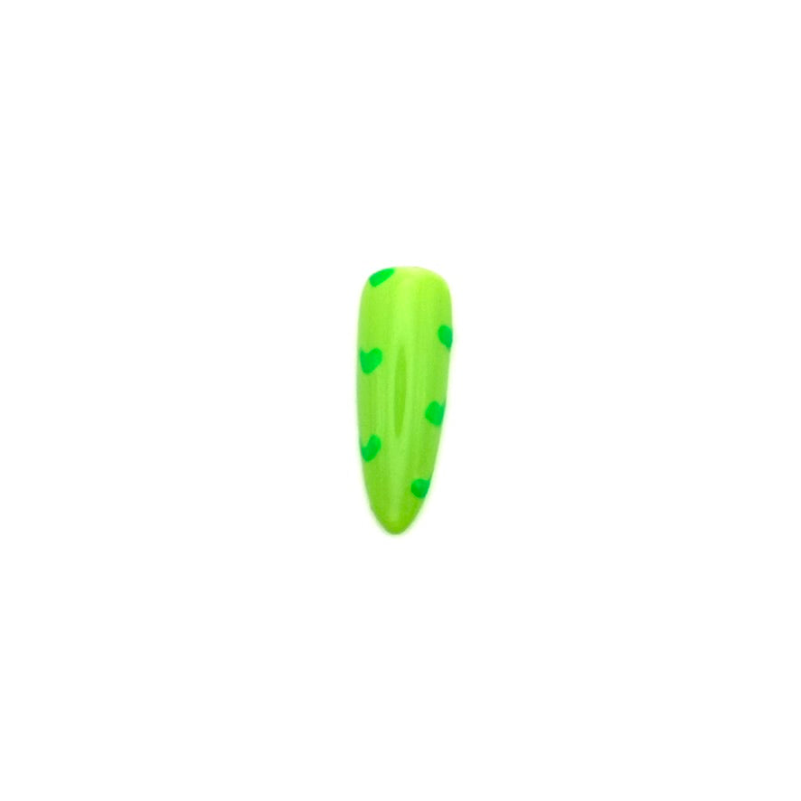 Green Mini Hearts