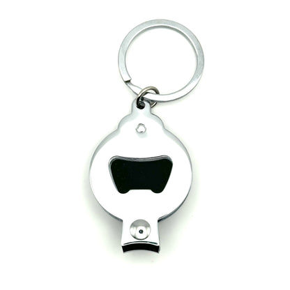 Bottle Opener/Clipper Keychain