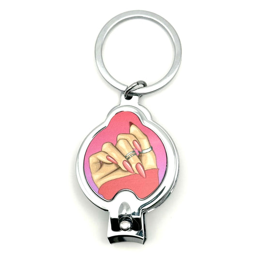 Bottle Opener/Clipper Keychain